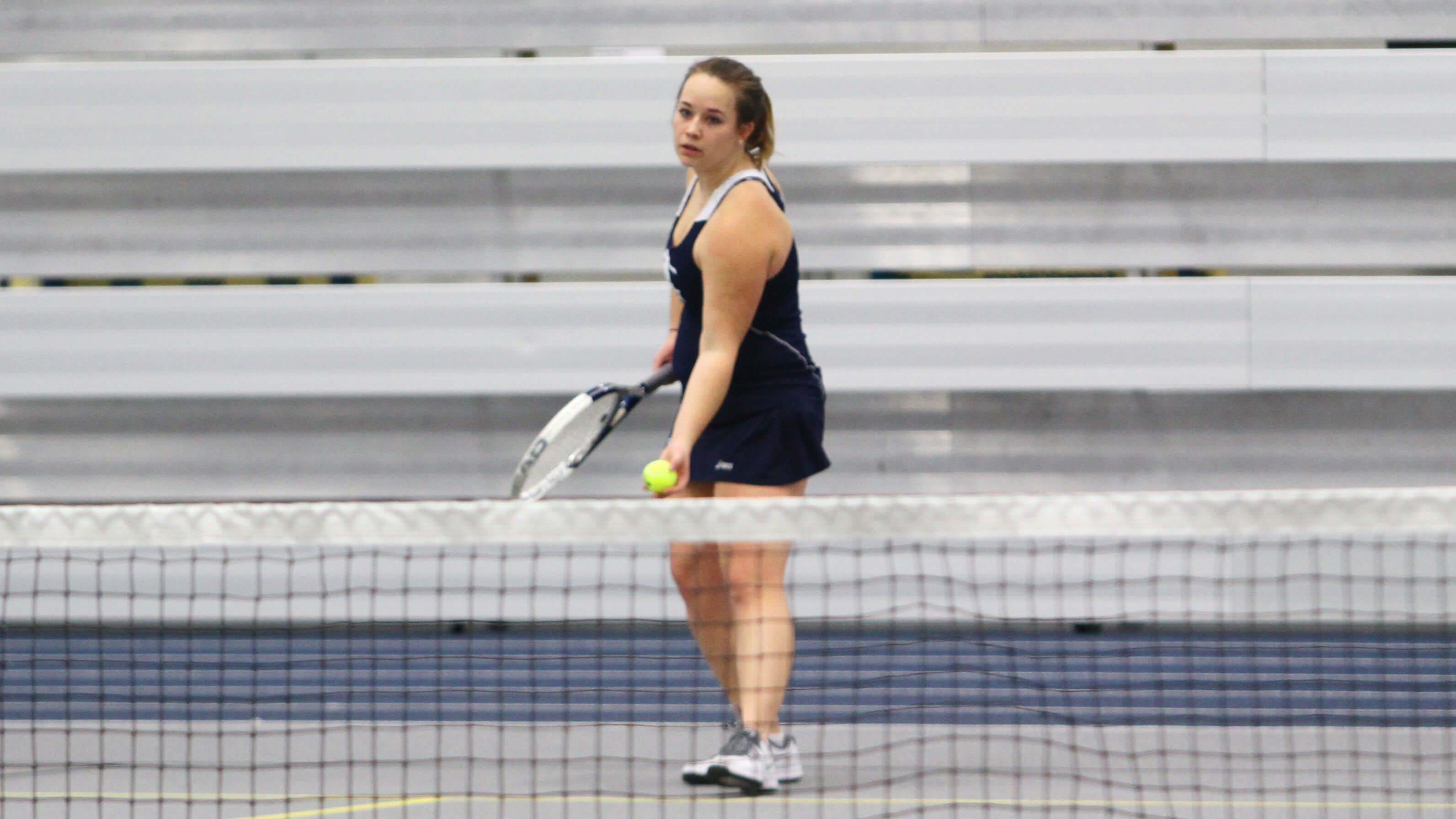 Women S Tennis Drops First Spring Match To Grand View Women S Tennis