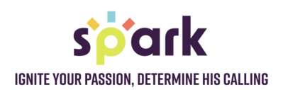 spark logo with tagline