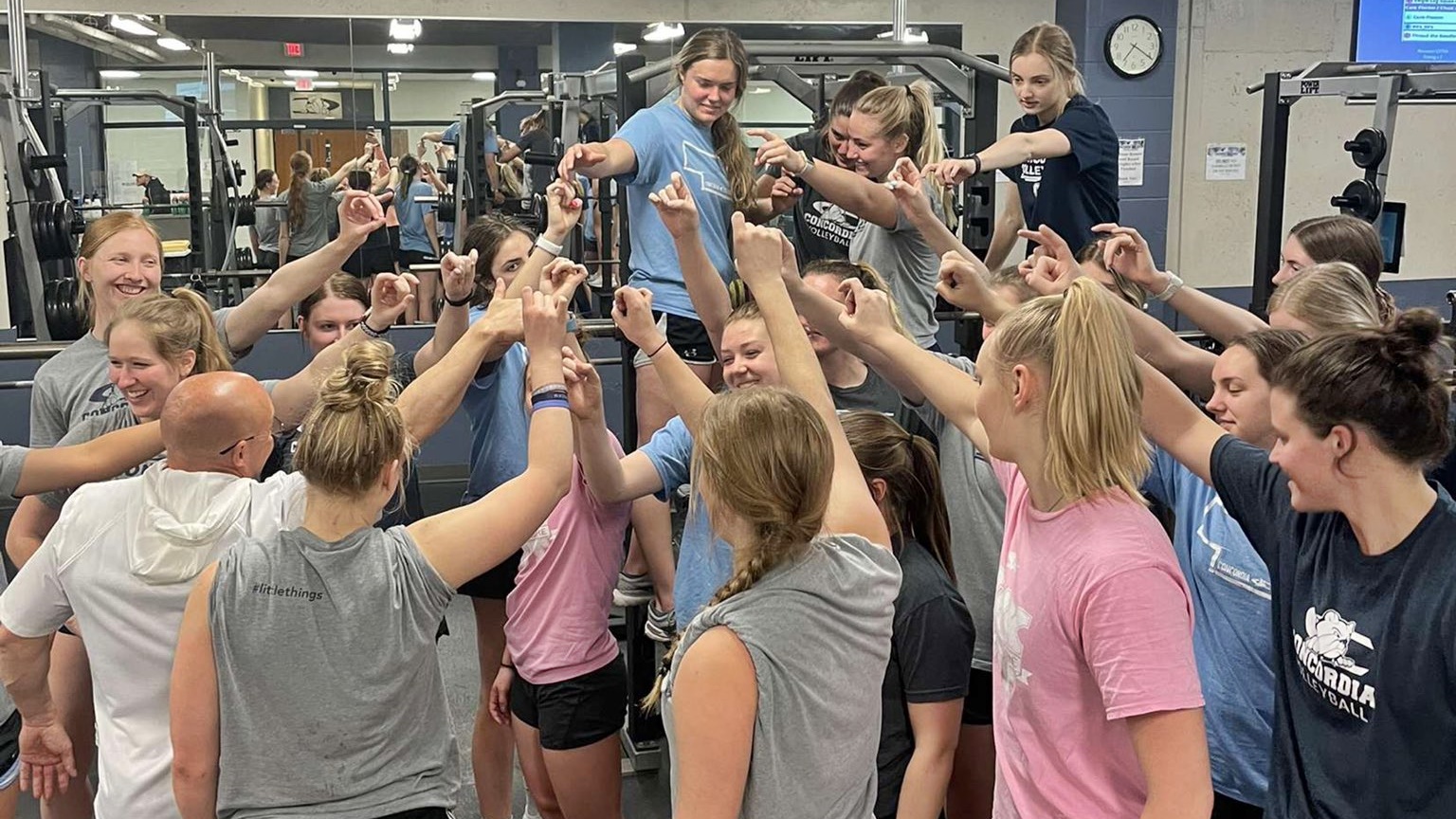 Spring Update: Concordia Volleyball 'leans in' to 2022 :: Volleyball :: Concordia University