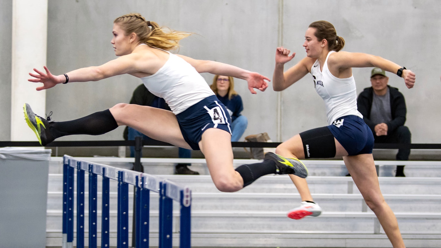 Richert breaks program pentathlon record on day one of GPAC meet