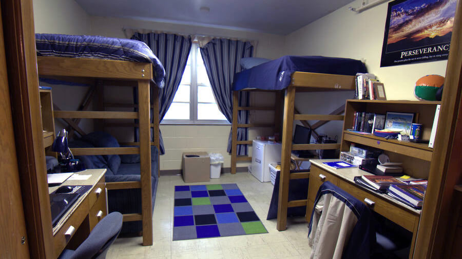 Dorm Room Layouts at Concordia Nebraska