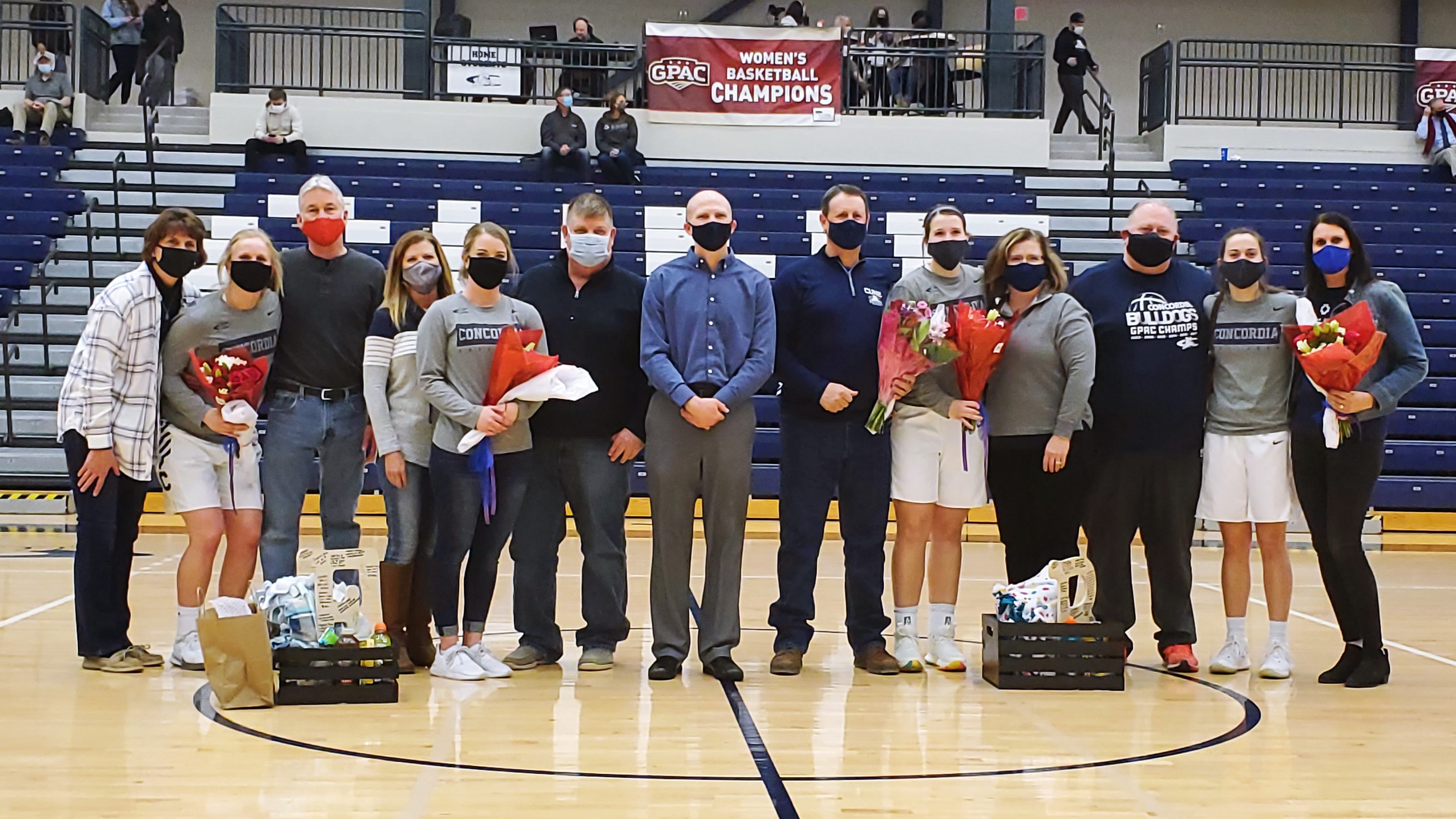 No. 22 Bulldogs roll past Broncos on senior night :: Women's Basketball ...