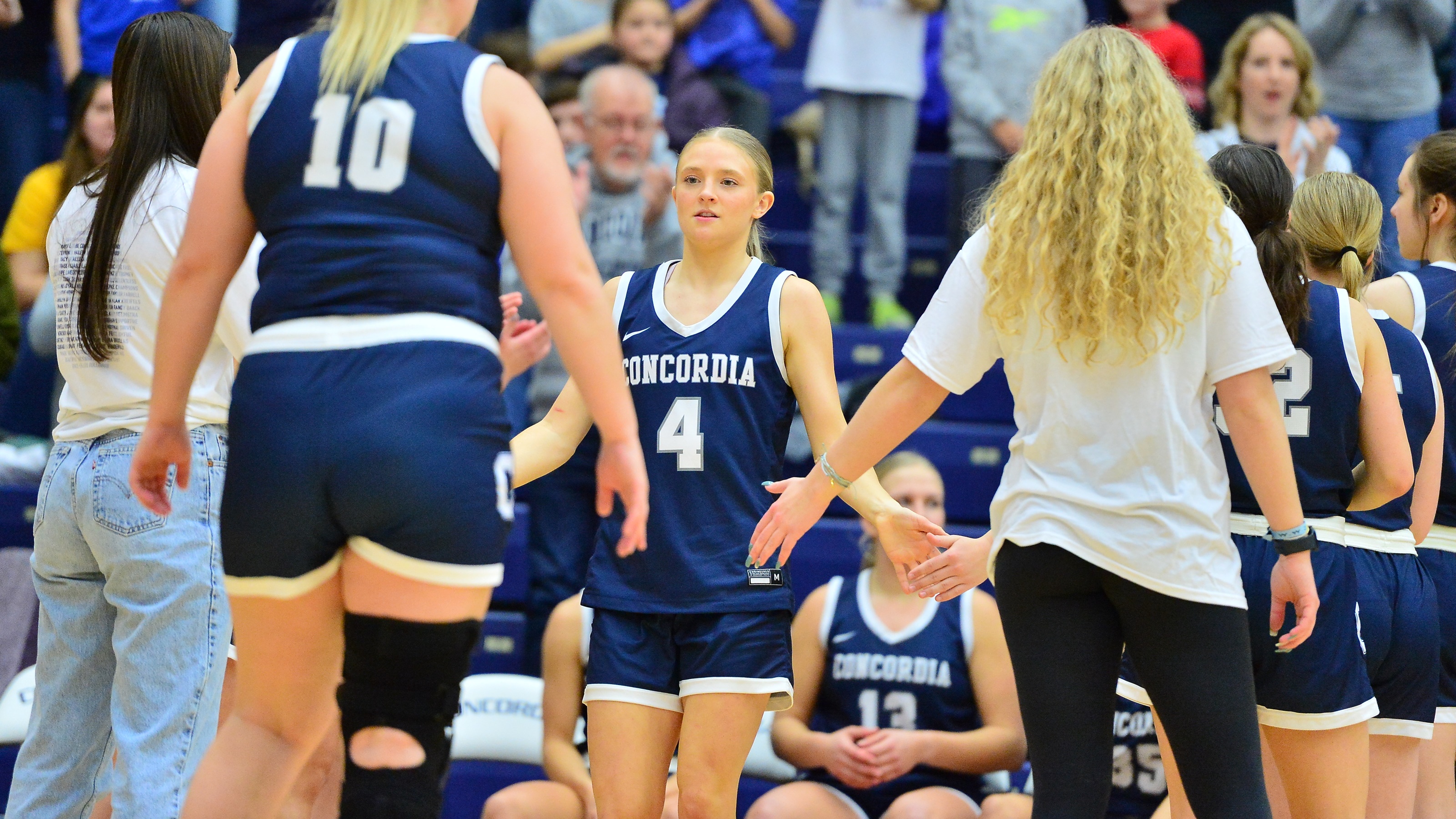 2023 Gpac Wbb Semifinal Preview Concordia At Briar Cliff Womens Basketball Concordia 8214