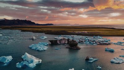 A landscape photo of Iceland