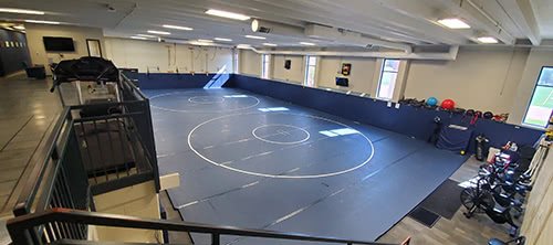 wrestling room